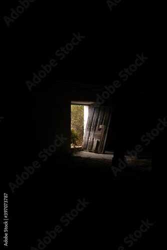 old abandoned building