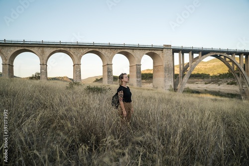 girl on the bridge