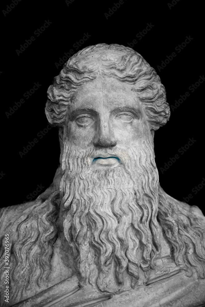 God Zeus. The king of the Olympus gods