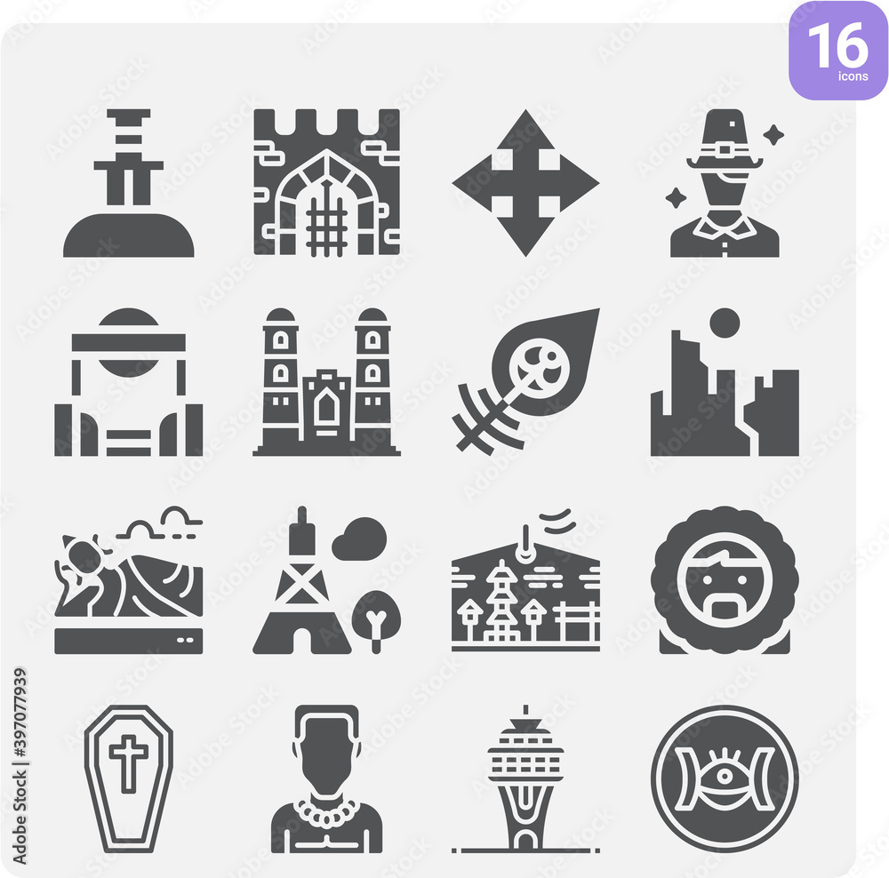 Simple set of multicultural related filled icons. Simple set of multicultural related filled icons.