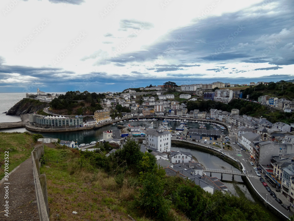 CIUDAD MARINERA DE LUARCA, ASTURIAS,ESPAÑA