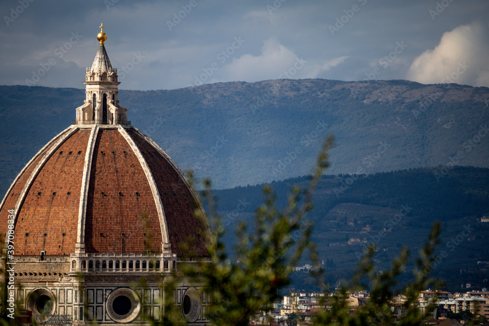 Obraz premium city del fiore cathedral