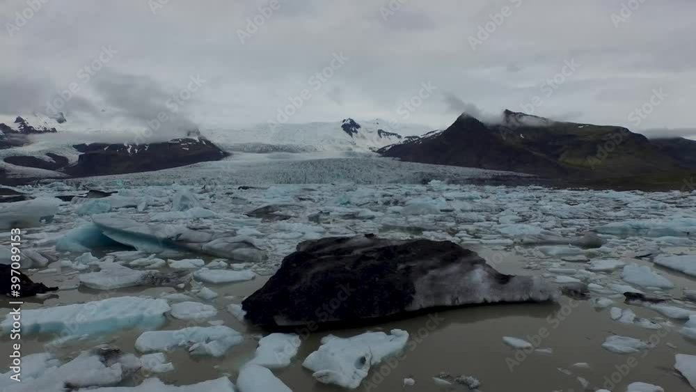 custom made wallpaper toronto digitalFjallsarlon Eisberge Gletscher Lagune Drohne 