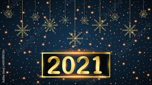 Merry christmas background, happy new year 2021 Background, vector