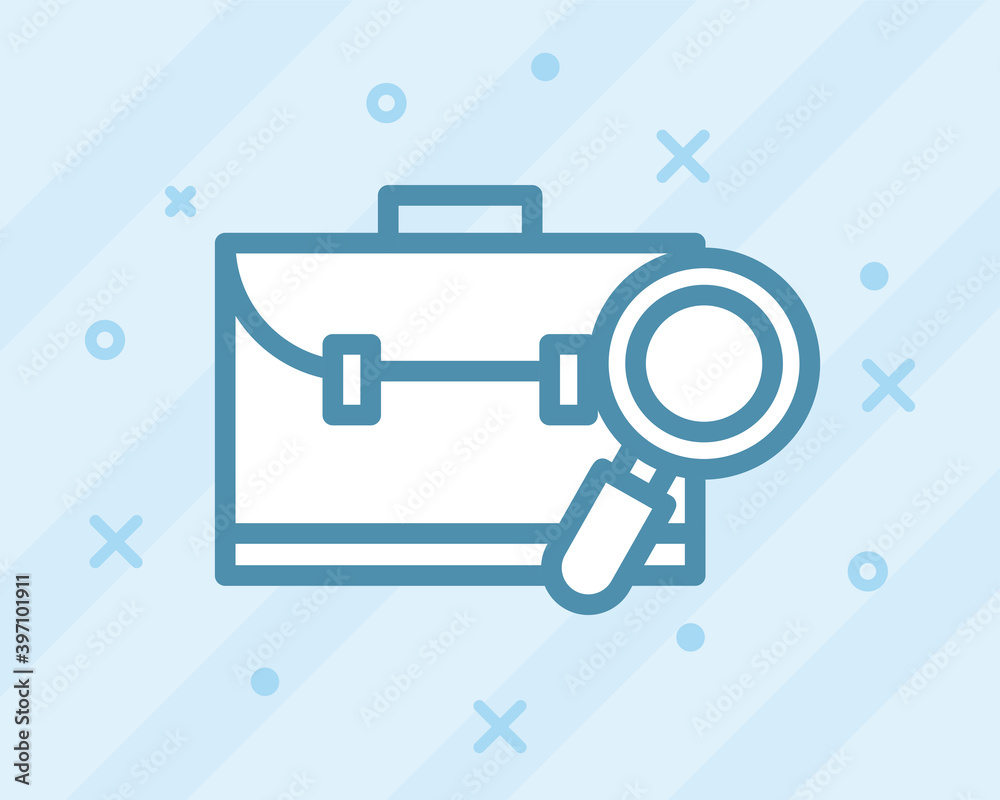 lupe line style icon vector design lupe line style icon vector design