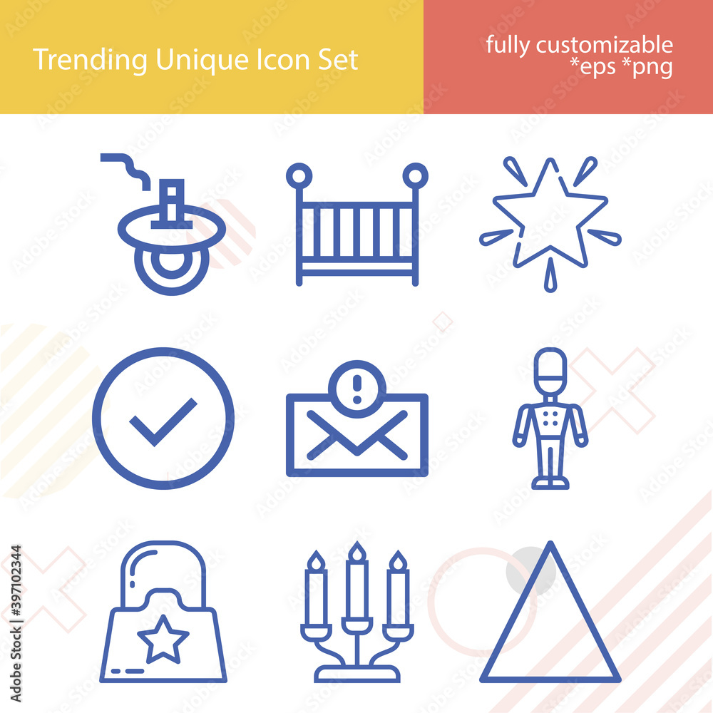 Simple set of significance related lineal icons. Simple set of significance related lineal icons.