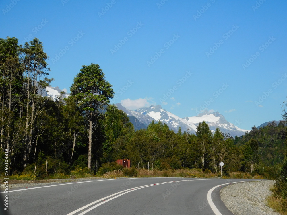 Naklejka premium carretera austral