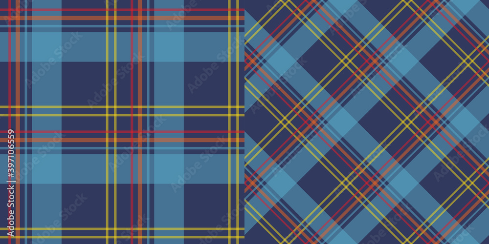 Blue tartan plaid collection. Textile pattern design for pillows, shirts, dresses, tablecloth etc. Blue tartan plaid collection. Textile pattern design for pillows, shirts, dresses, tablecloth etc.