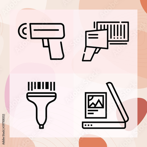 Simple set of emphasis related lineal icons