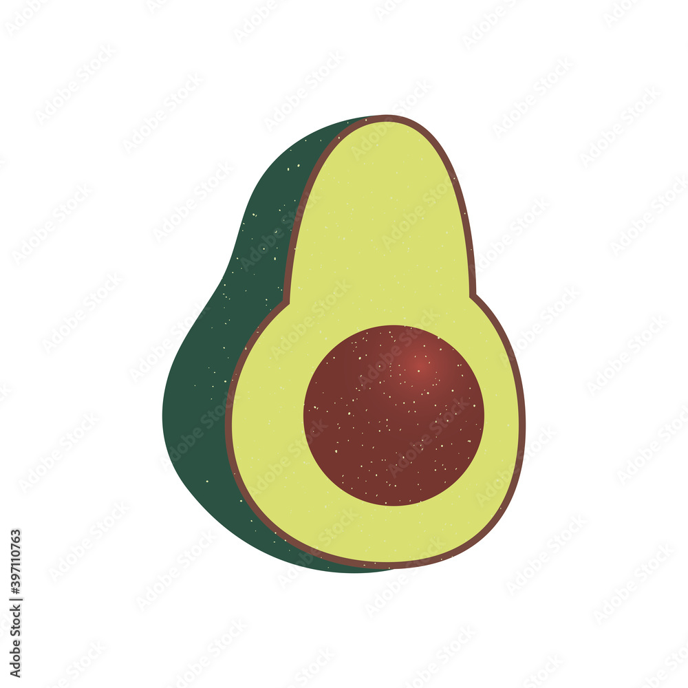 avocado fruit icon vector design avocado fruit icon vector design