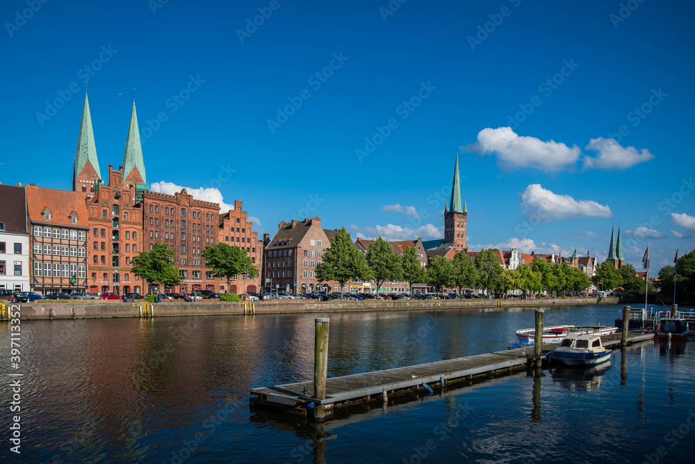 Fototapeta premium Lübeck an der Trave