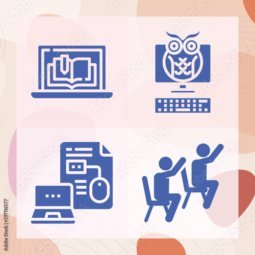 Simple set of incorporation related filled icons
