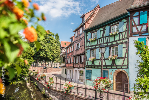 Façades de Colmar, quai de la Poissonnerie © Pictarena