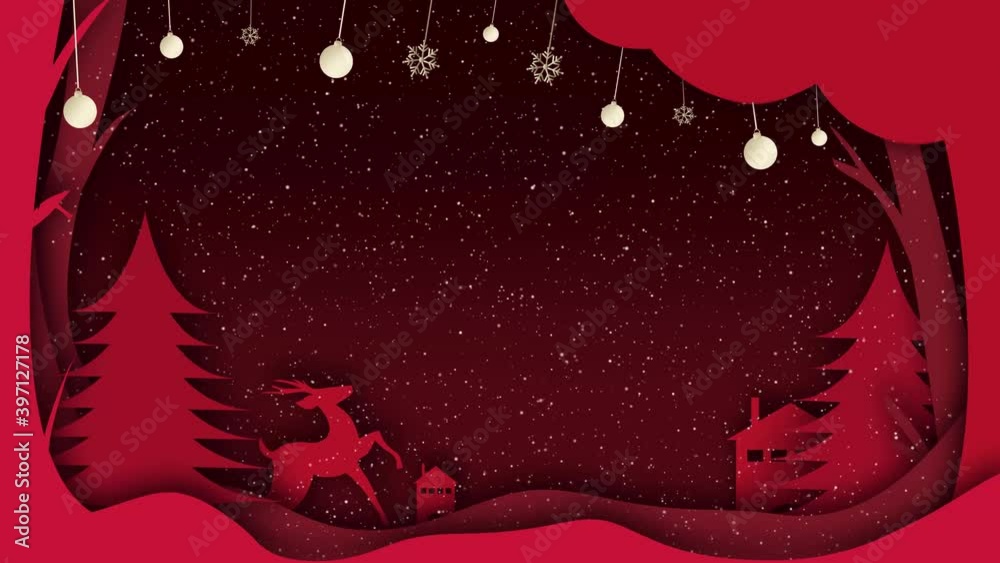 seamless loop Christmas motion graphics background seamless loop Christmas motion graphics background