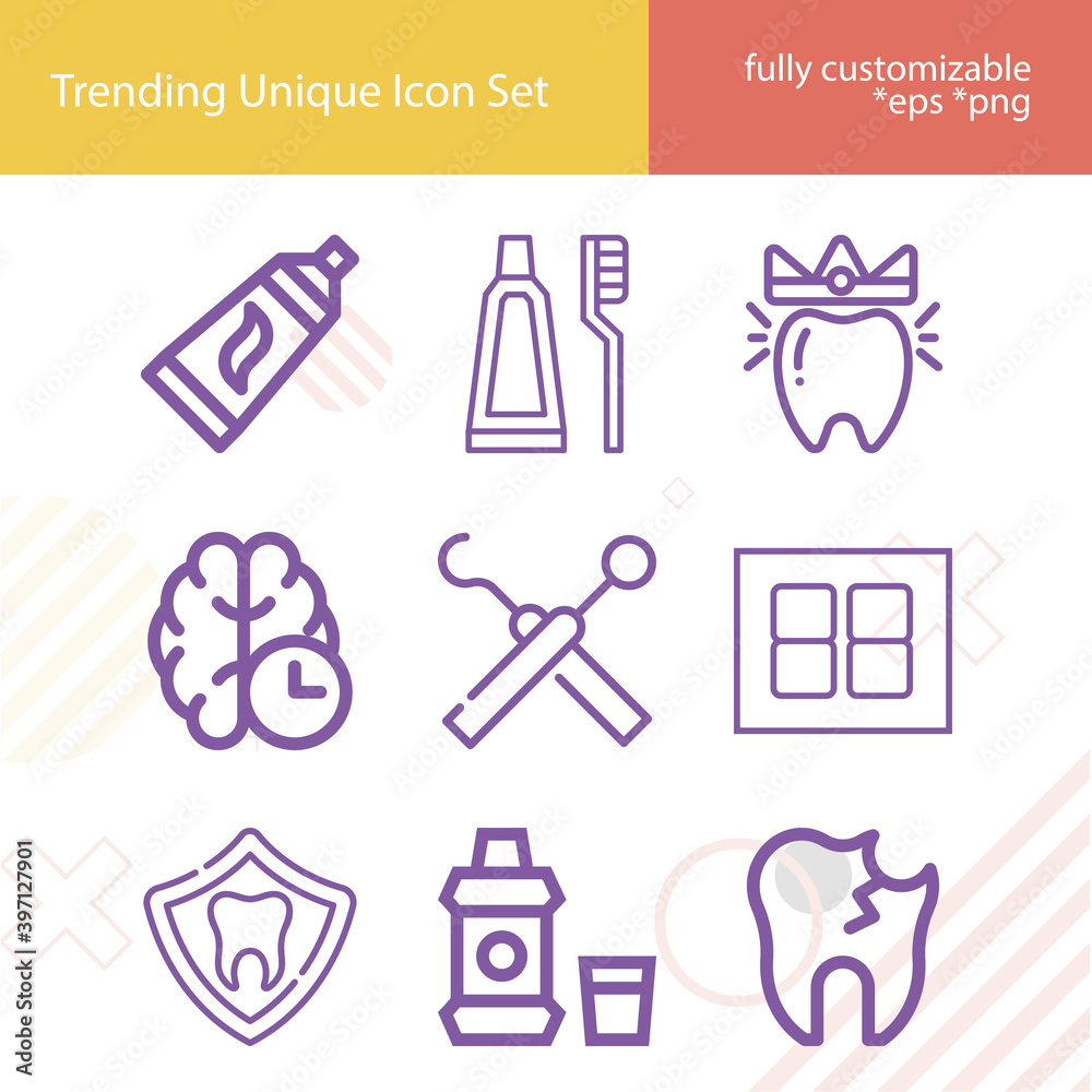 Simple set of anterior related lineal icons. Simple set of anterior related lineal icons.