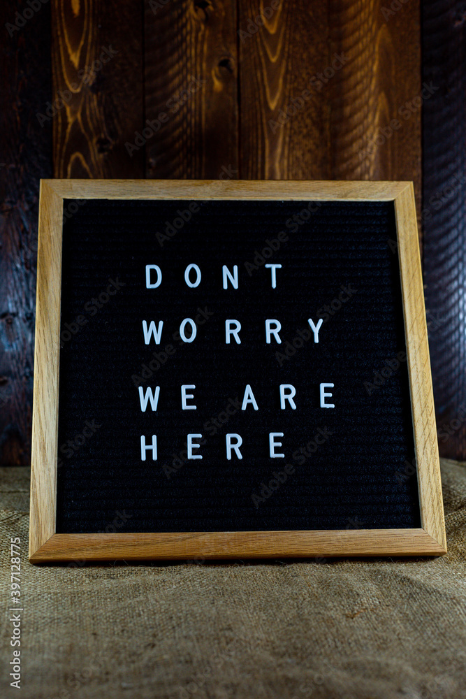 letter board