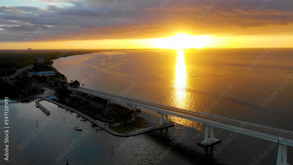 Obraz premium Sanibel Fort Myers Beach Bridge