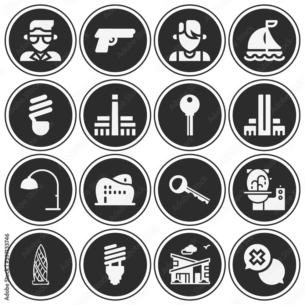 16 pack of scholars filled web icons set 16 pack of scholars filled web icons set