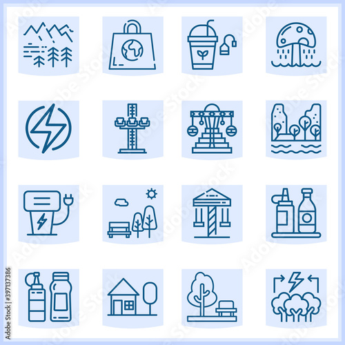 Urban area  related simple set. 16  lineal