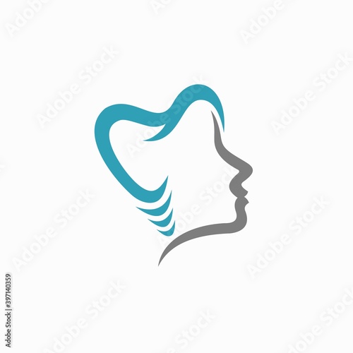 oral surgery logo with simple concept
