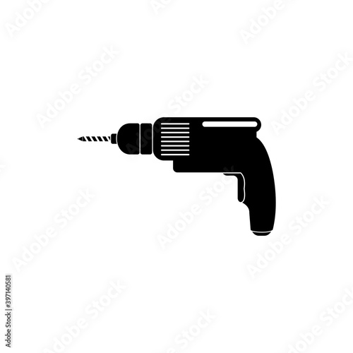 carpentry machine tools icon set vector symbol