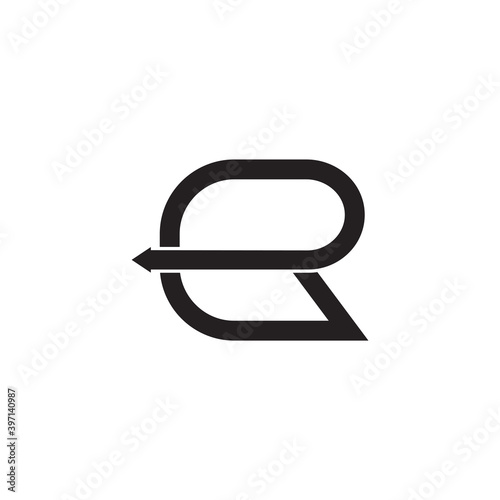 letter er simple square motion line arrow geometric logo vector Free Download letter er simple square motion line arrow geometric logo vector - GFXLoad