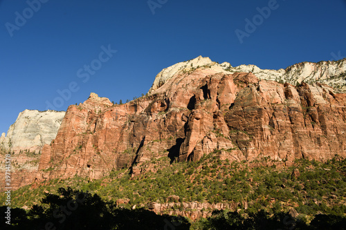 Erosion Carved Face of Zion