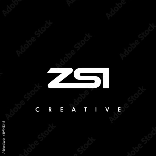 ZSI Letter Initial Logo Design Template Vector Illustration 