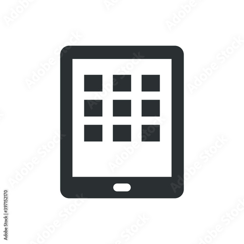 Tablet applications icon