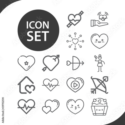 Simple set of suspicion related lineal icons.