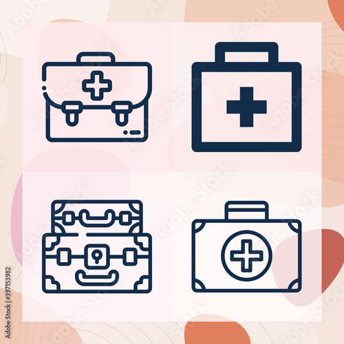 Simple set of forward related lineal icons