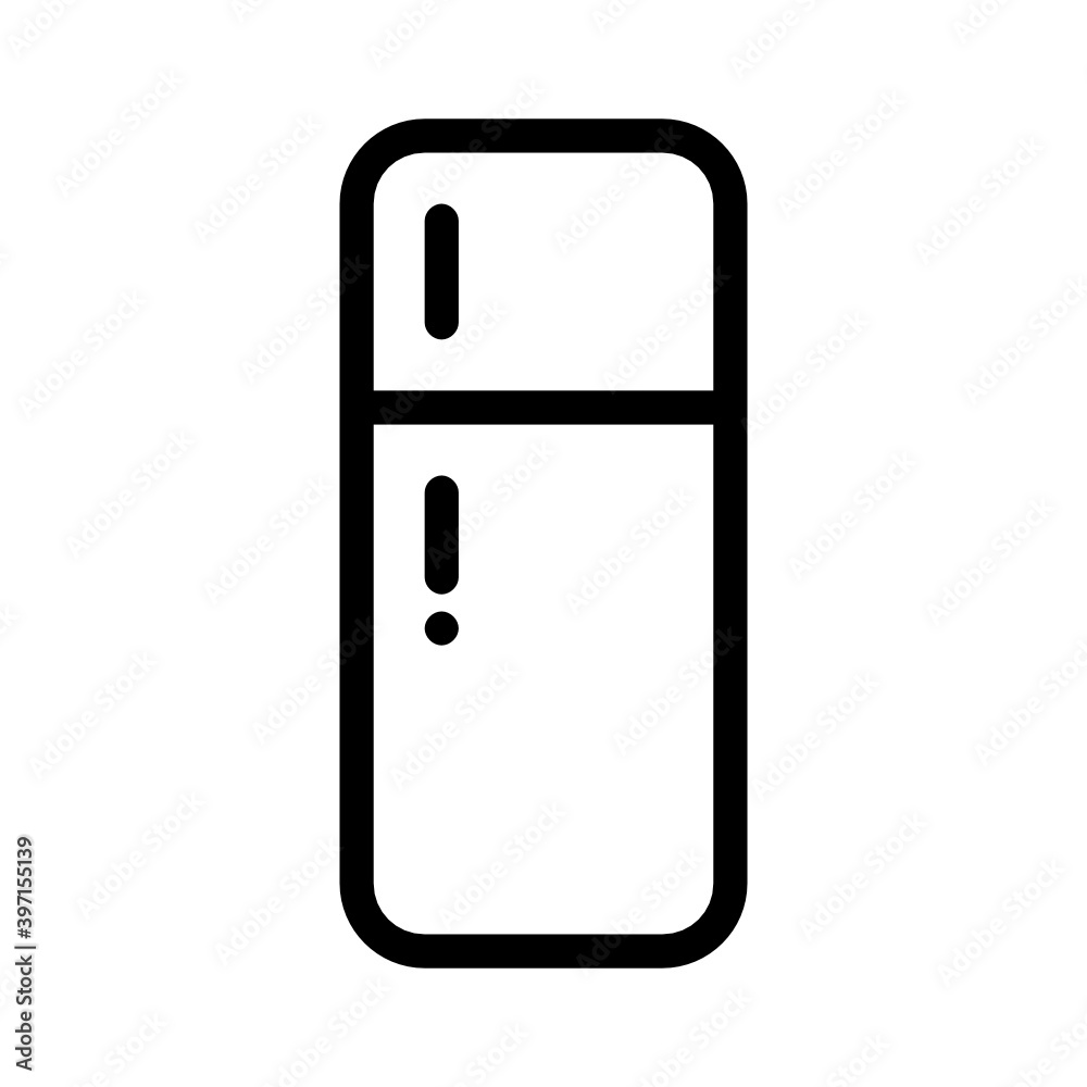 Simple Icon refrigerator Simple Icon refrigerator