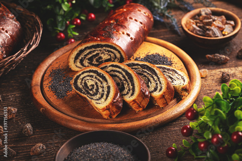 Traditional Hungarian folk cake