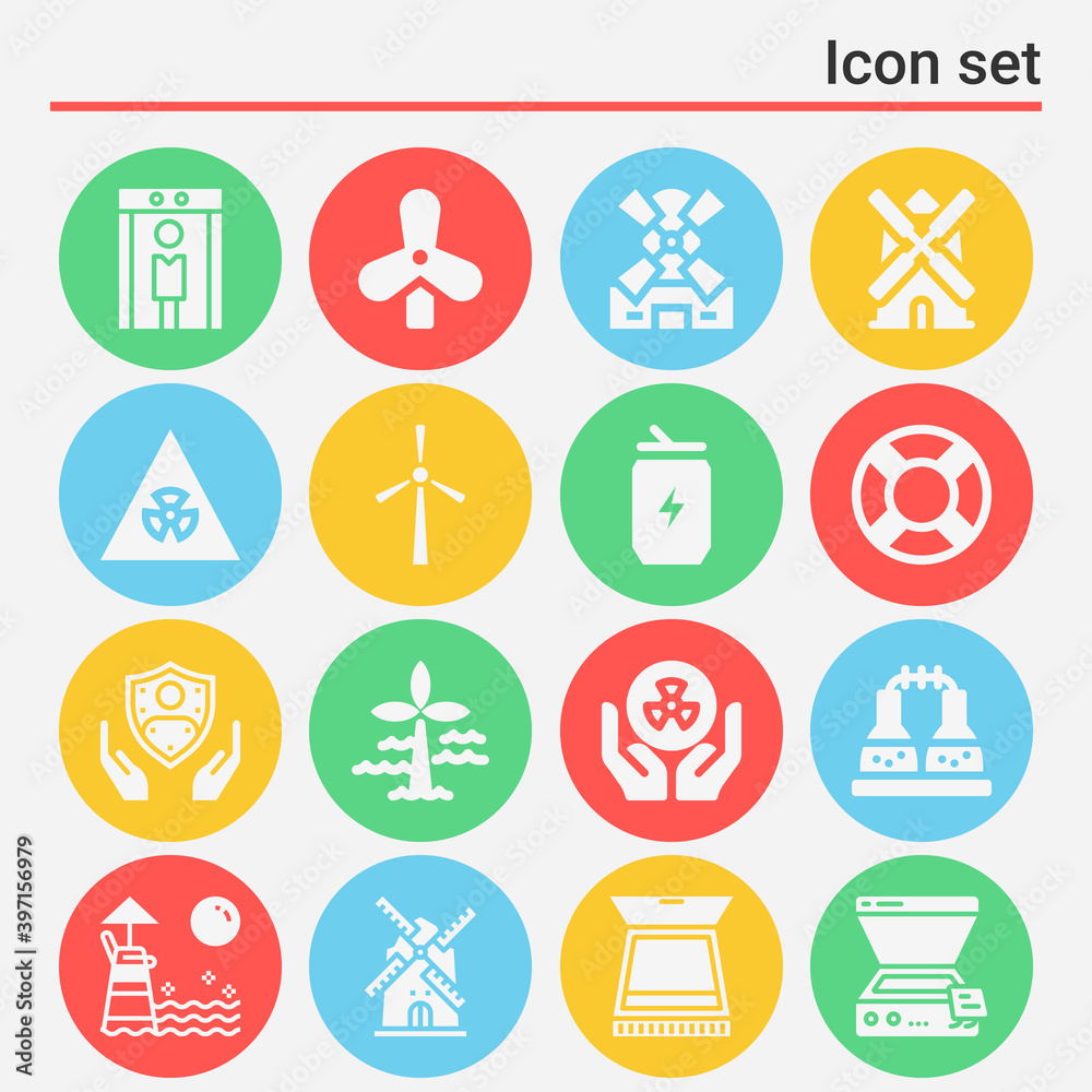 16 pack of vigor filled web icons set 16 pack of vigor filled web icons set