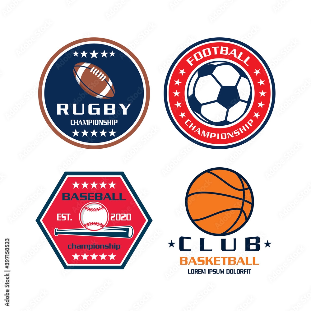 Tournament Emblem Logo , Sport Emblem Logo