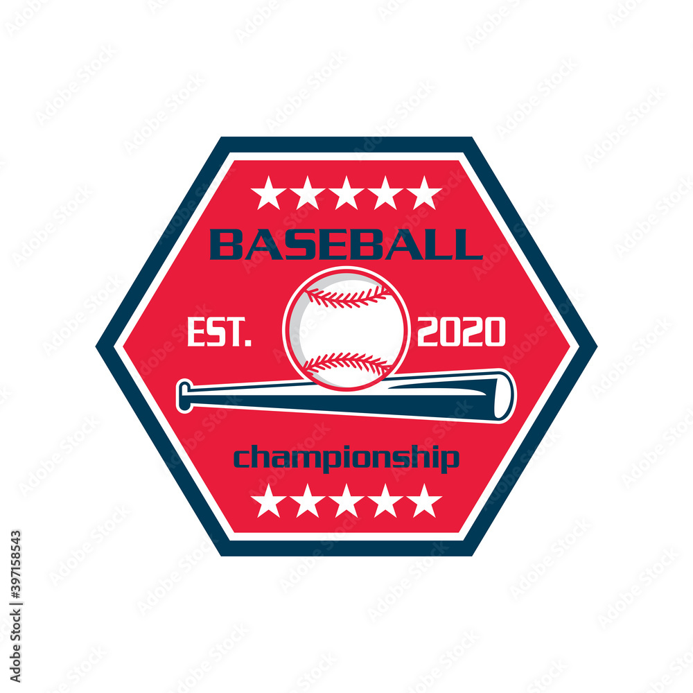 Baseball Emblem Logo , Sport Logo Baseball Emblem Logo , Sport Logo
