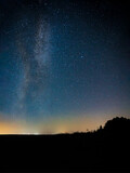 Landscape of nightskype and nebula