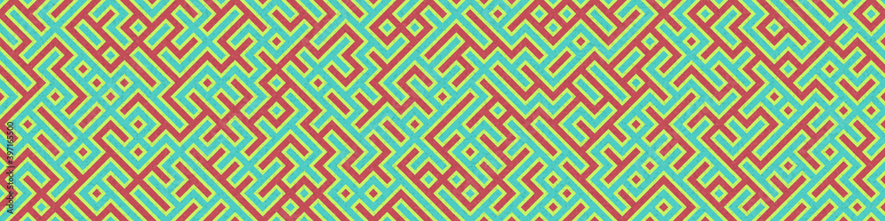 Abstract Geometric Pattern generative computational art illustration Abstract Geometric Pattern generative computational art illustration