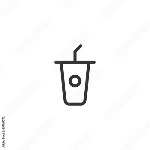 Drink icon. Beverage symbol modern, simple, vector, icon for website design, mobile app, ui. Vector Illustration