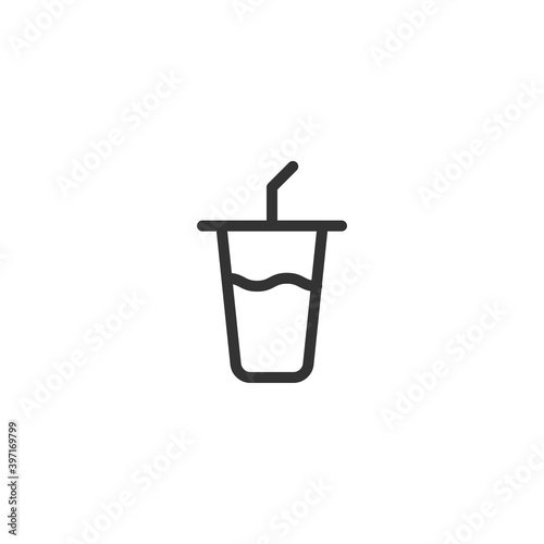 Drink icon. Beverage symbol modern, simple, vector, icon for website design, mobile app, ui. Vector Illustration