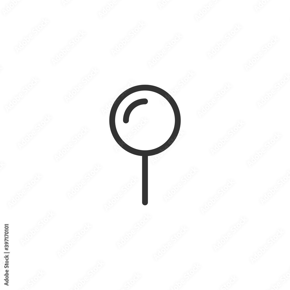Lollipop icon. Sweet symbol modern, simple, vector, icon for website design, mobile app, ui. Vector Illustration Lollipop icon. Sweet symbol modern, simple, vector, icon for website design, mobile app, ui. Vector Illustration