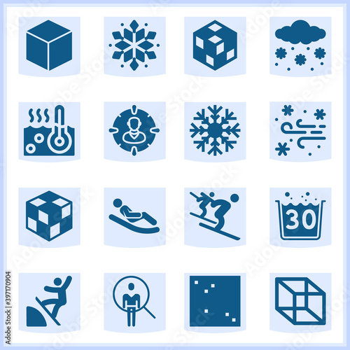 Freeze  related simple set. 16  filled