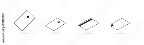 Chip- und Magnetkarten als Icons dargestellt