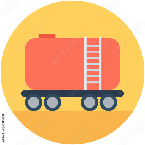 
Tanker Vector Icon
