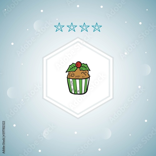 cupcake_  vector icon modern