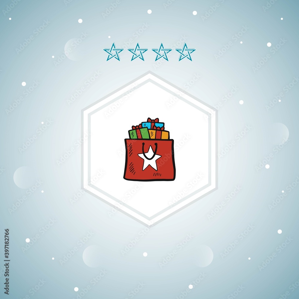 shopping bag vector icon modern shopping bag vector icon modern