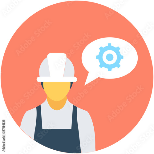 
Worker Vector Icon
