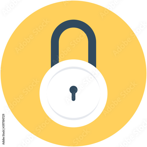 
Padlock Vector Icon
