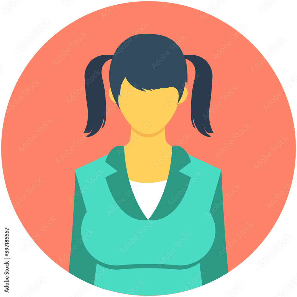 
Lady Servant Vector Icon
