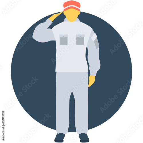 
Gatekeeper Vector Icon
